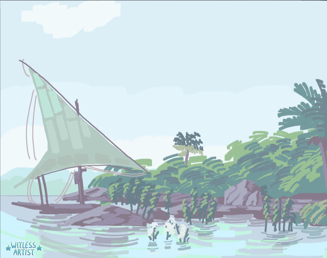 Sailing by the Nile