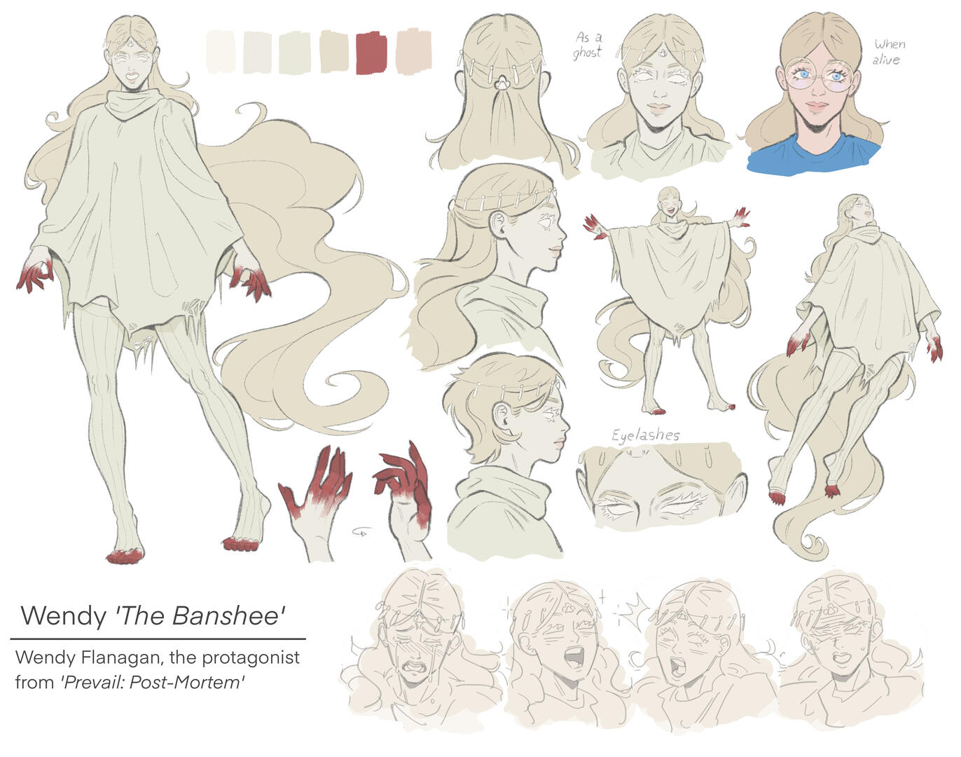 Main protagonist from my personal webcomic
